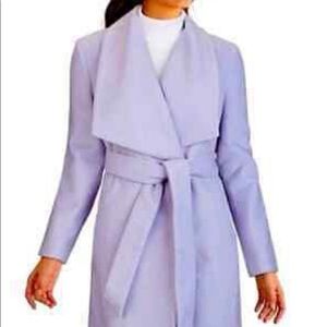 Cole Haan Signature Wrap Lavender Coat